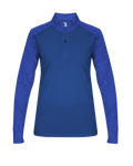 Badger Women's Sport Tonal Blend 1/4 Zip Badger