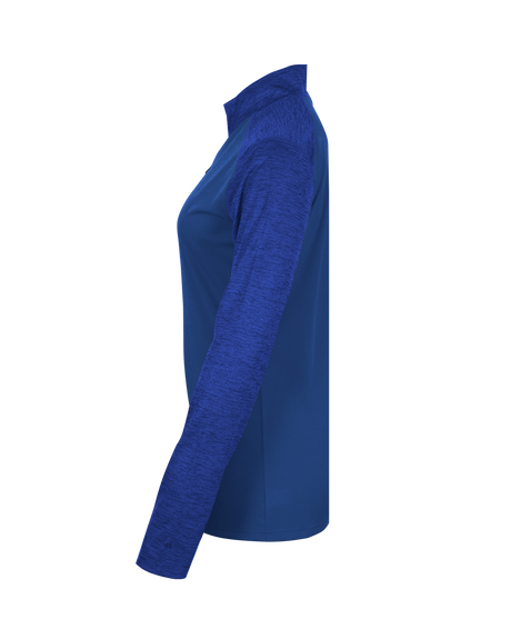 Badger Women's Sport Tonal Blend 1/4 Zip Badger