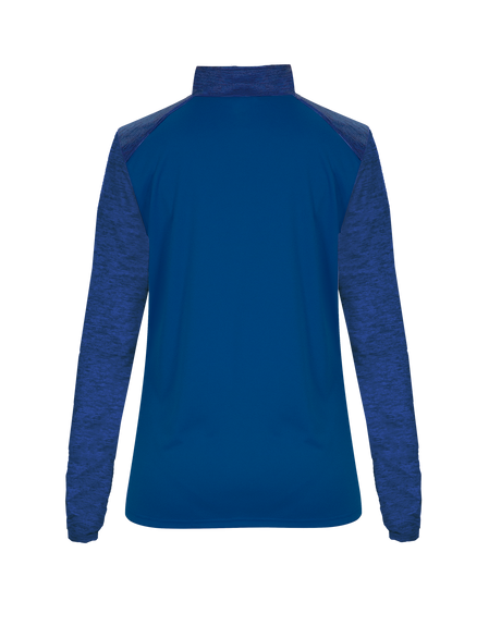 Badger Women's Sport Tonal Blend 1/4 Zip Badger