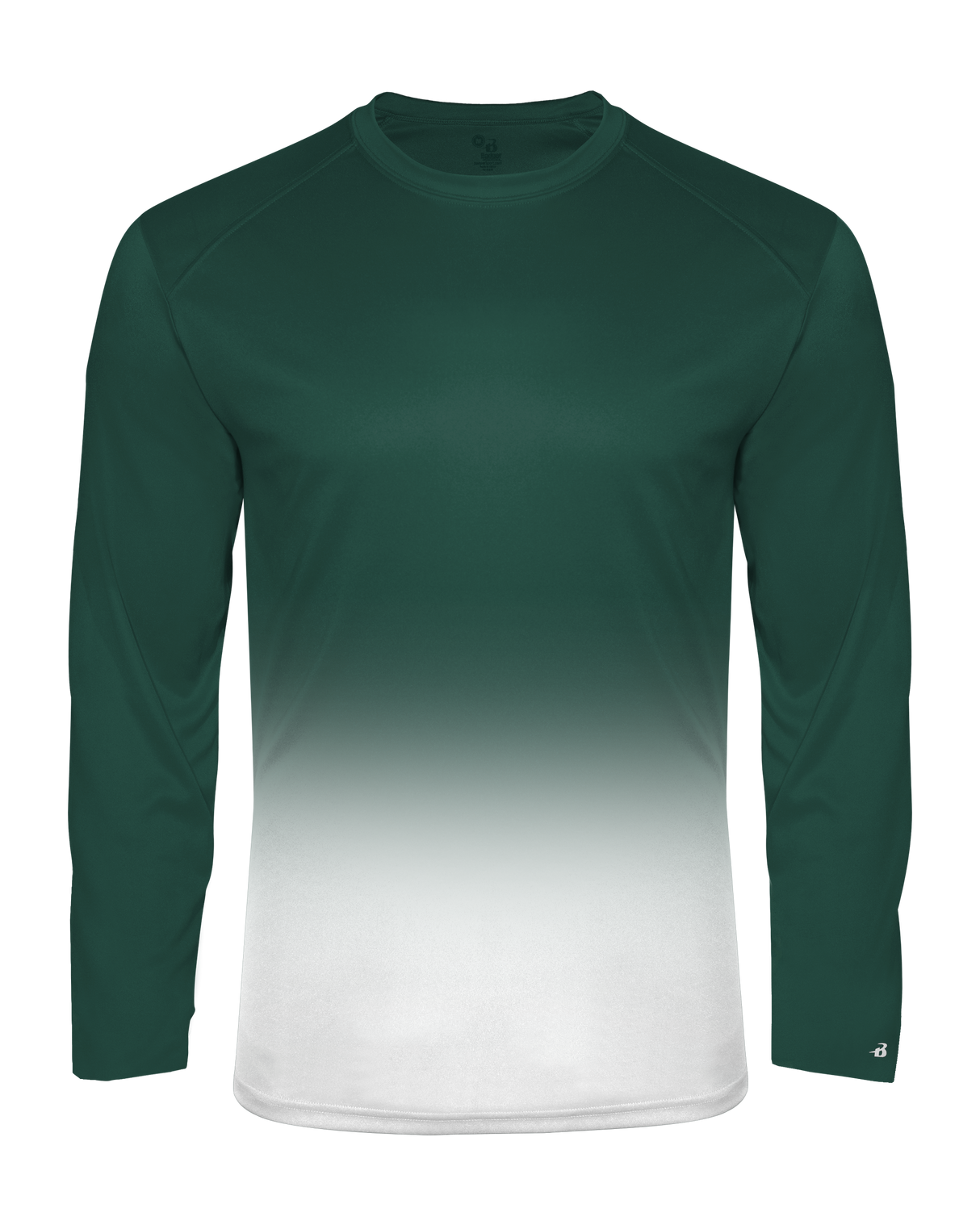 Badger 2204 Youth Ombre Long-Sleeve Tee Badger