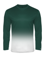 Badger 2204 Youth Ombre Long-Sleeve Tee Badger
