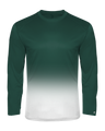 Badger 2204 Youth Ombre Long-Sleeve Tee Badger
