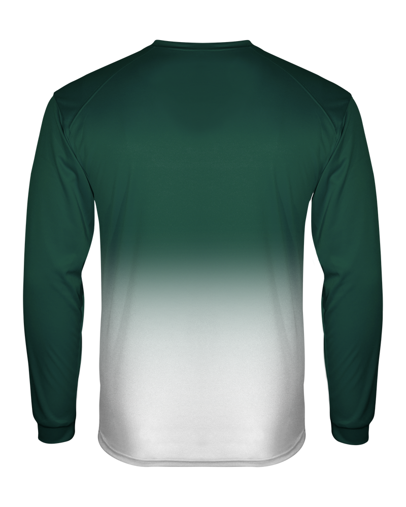 Badger 2204 Youth Ombre Long-Sleeve Tee