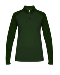 Badger Women's Sport Tonal Blend 1/4 Zip Badger