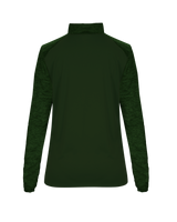 Badger Women's Sport Tonal Blend 1/4 Zip Badger