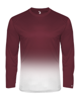 Badger 2204 Youth Ombre Long-Sleeve Tee Badger