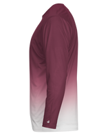 Badger 2204 Youth Ombre Long-Sleeve Tee Badger