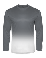 Badger 2204 Youth Ombre Long-Sleeve Tee Badger