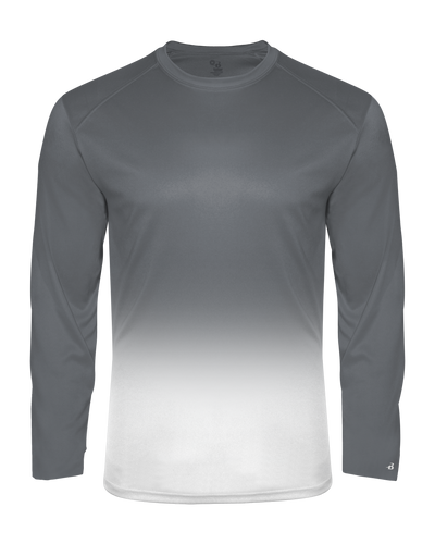 Badger 2204 Youth Ombre Long-Sleeve Tee