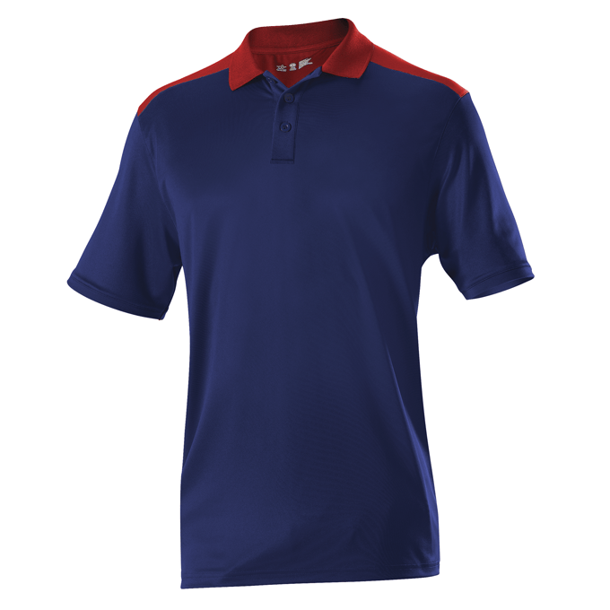 Badger Men's Color Block Gameday Basic Polo Badger
