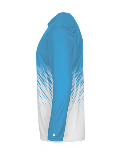 Badger Youth Hex 2.0 Long-Sleeve Tee