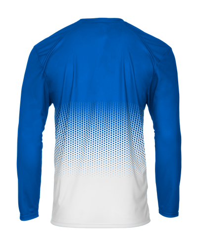 Badger Youth Hex 2.0 Long-Sleeve Tee