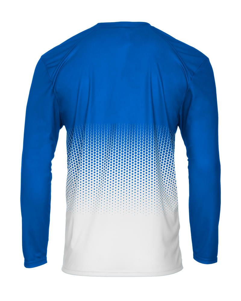 Badger Youth Hex 2.0 Long-Sleeve Tee