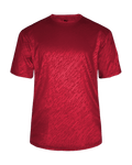 Badger Youth Line Embossed Tee Badger