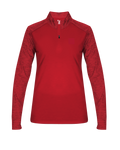Badger Women's Sport Tonal Blend 1/4 Zip Badger