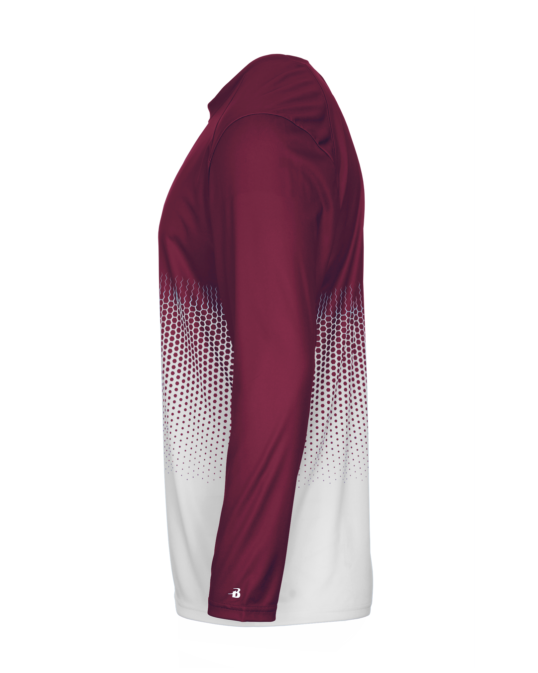 Badger Youth Hex 2.0 Long-Sleeve Tee Badger