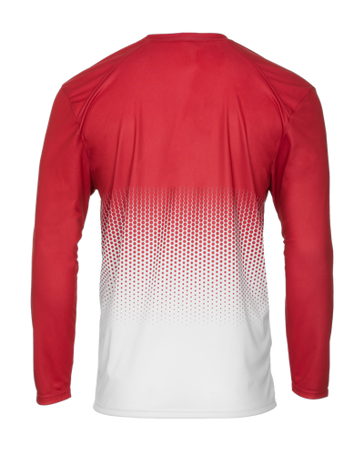 Badger Youth Hex 2.0 Long-Sleeve Tee