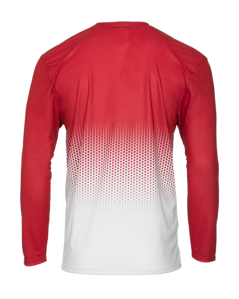 Badger Youth Hex 2.0 Long-Sleeve Tee