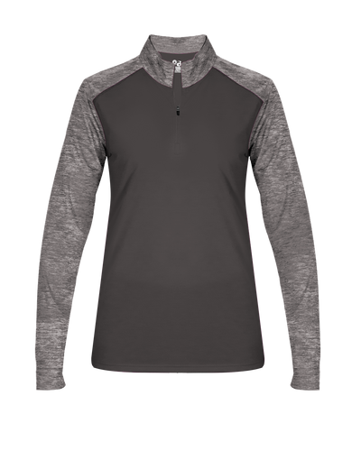 Badger Women's Sport Tonal Blend 1/4 Zip