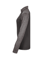 Badger Women's Sport Tonal Blend 1/4 Zip Badger