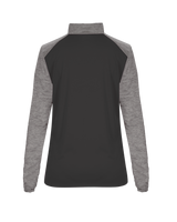 Badger Women's Sport Tonal Blend 1/4 Zip Badger