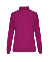 Badger Women's Sport Tonal Blend 1/4 Zip Badger