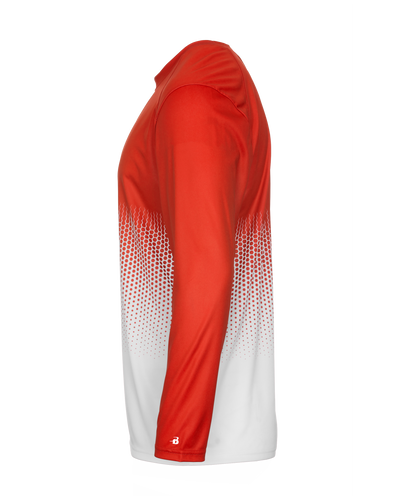 Badger Youth Hex 2.0 Long-Sleeve Tee
