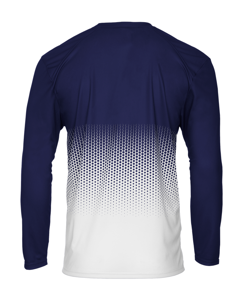 Badger Youth Hex 2.0 Long-Sleeve Tee