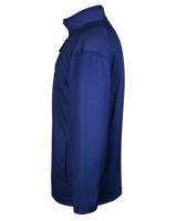 Badger Men's Pro 1/4 Zip Heather Fleece Badger