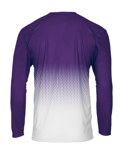 Badger Youth Hex 2.0 Long-Sleeve Tee