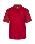 Badger Men's Sport Stripe Short-Sleeve 1/4 Zip Badger