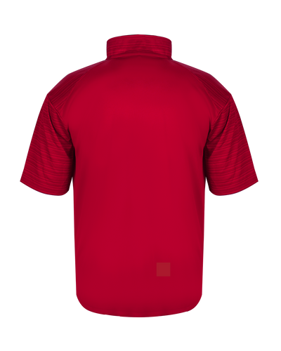 Badger Men's Sport Stripe Short-Sleeve 1/4 Zip
