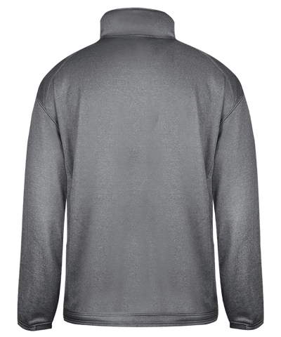 Badger Men's Pro 1/4 Zip Heather Fleece