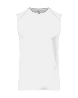 Badger Men's Fitted Battle Sleeveless Tee Badger