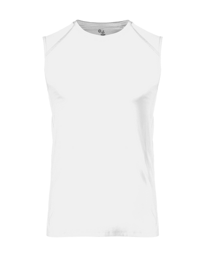 Badger Men's Fitted Battle Sleeveless Tee