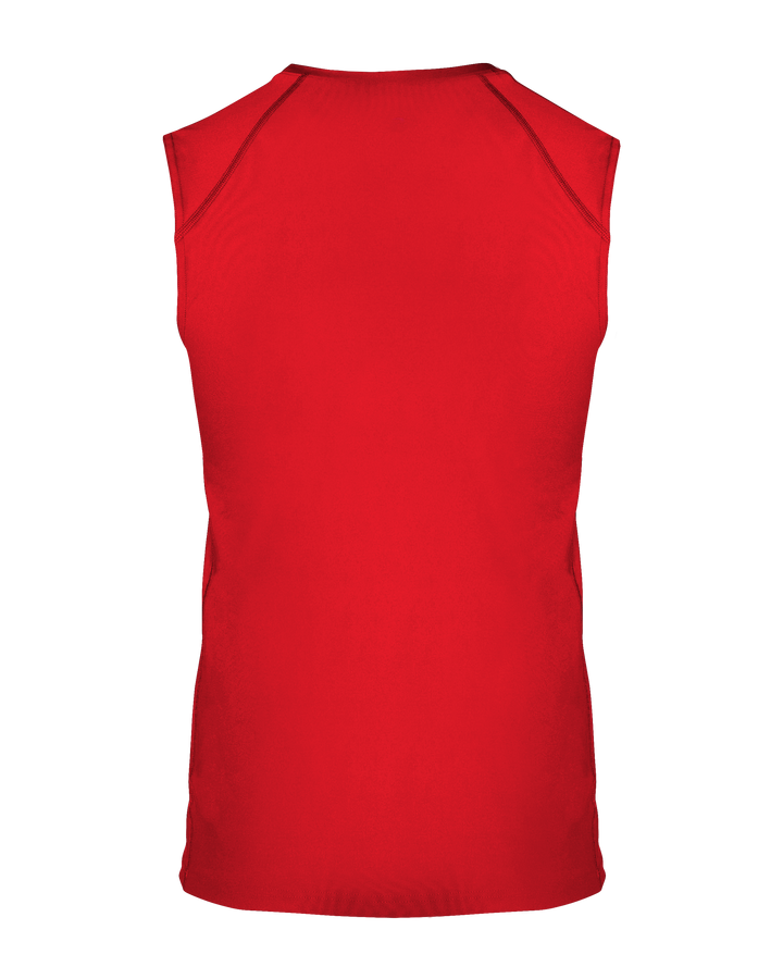 Badger Men's Fitted Battle Sleeveless Tee Badger
