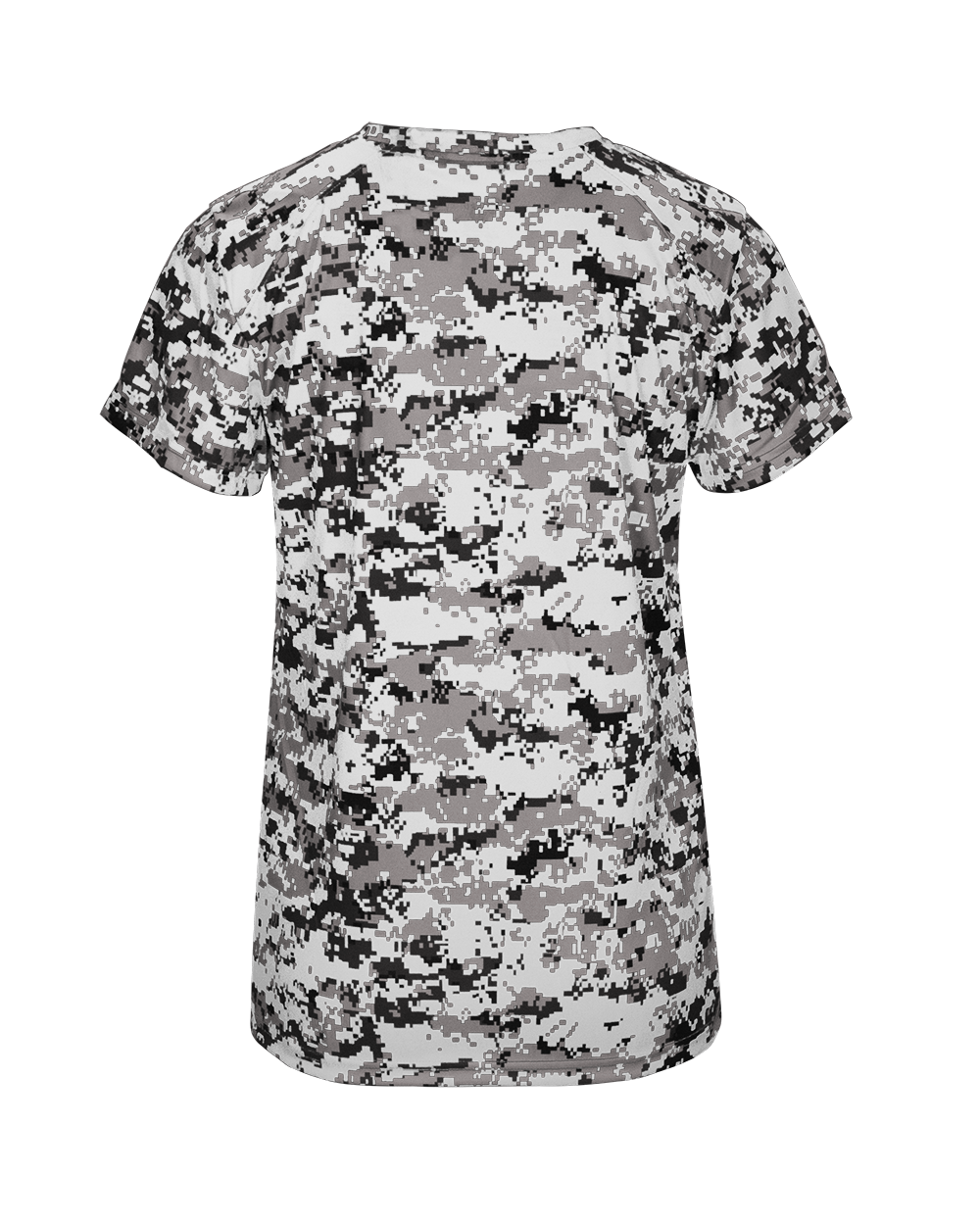 Badger Women's Digital V-Neck Tee Badger
