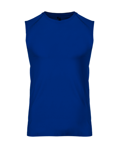 Badger Men's Fitted Battle Sleeveless Tee