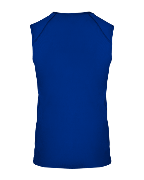 Badger Men's Fitted Battle Sleeveless Tee Badger