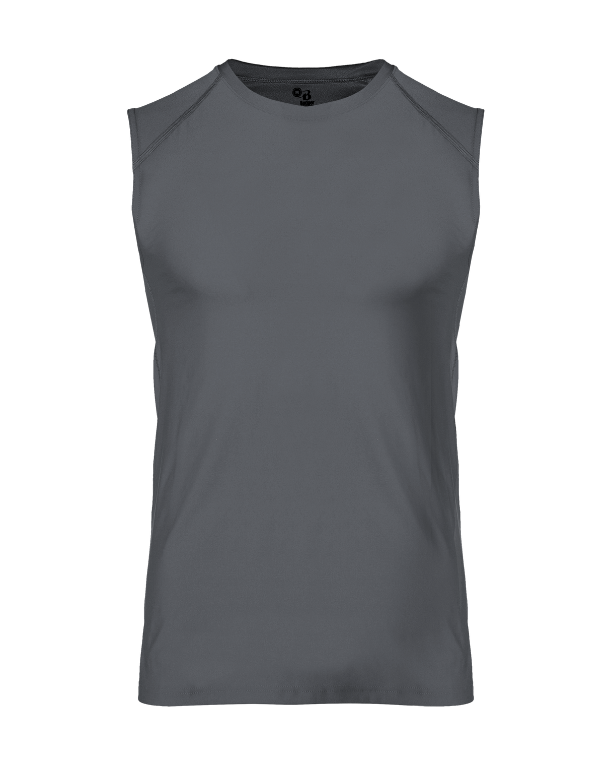 Badger Men's Fitted Battle Sleeveless Tee Badger