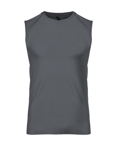 Badger Men's Fitted Battle Sleeveless Tee