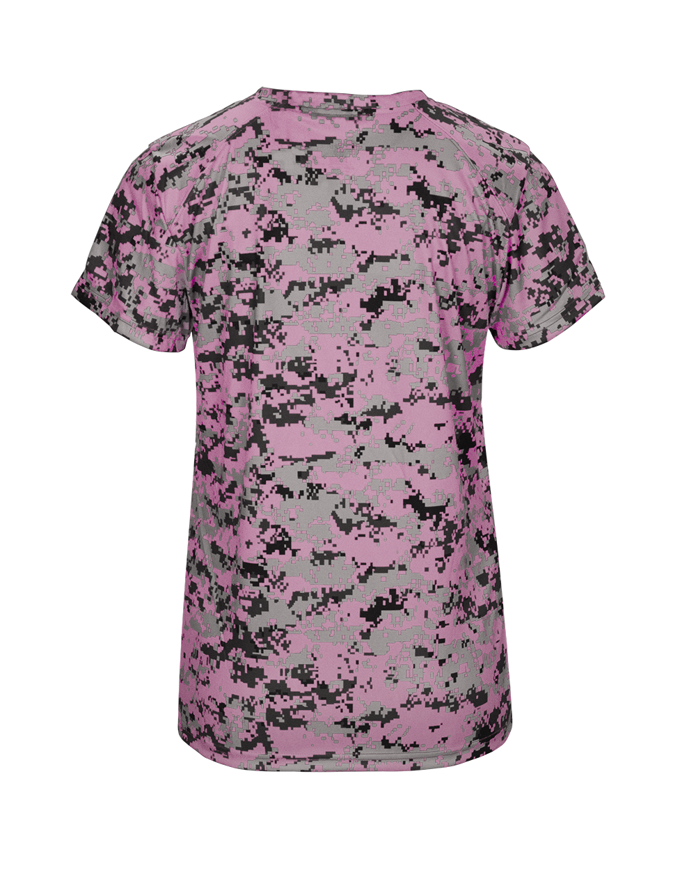 Badger Women's Digital V-Neck Tee Badger