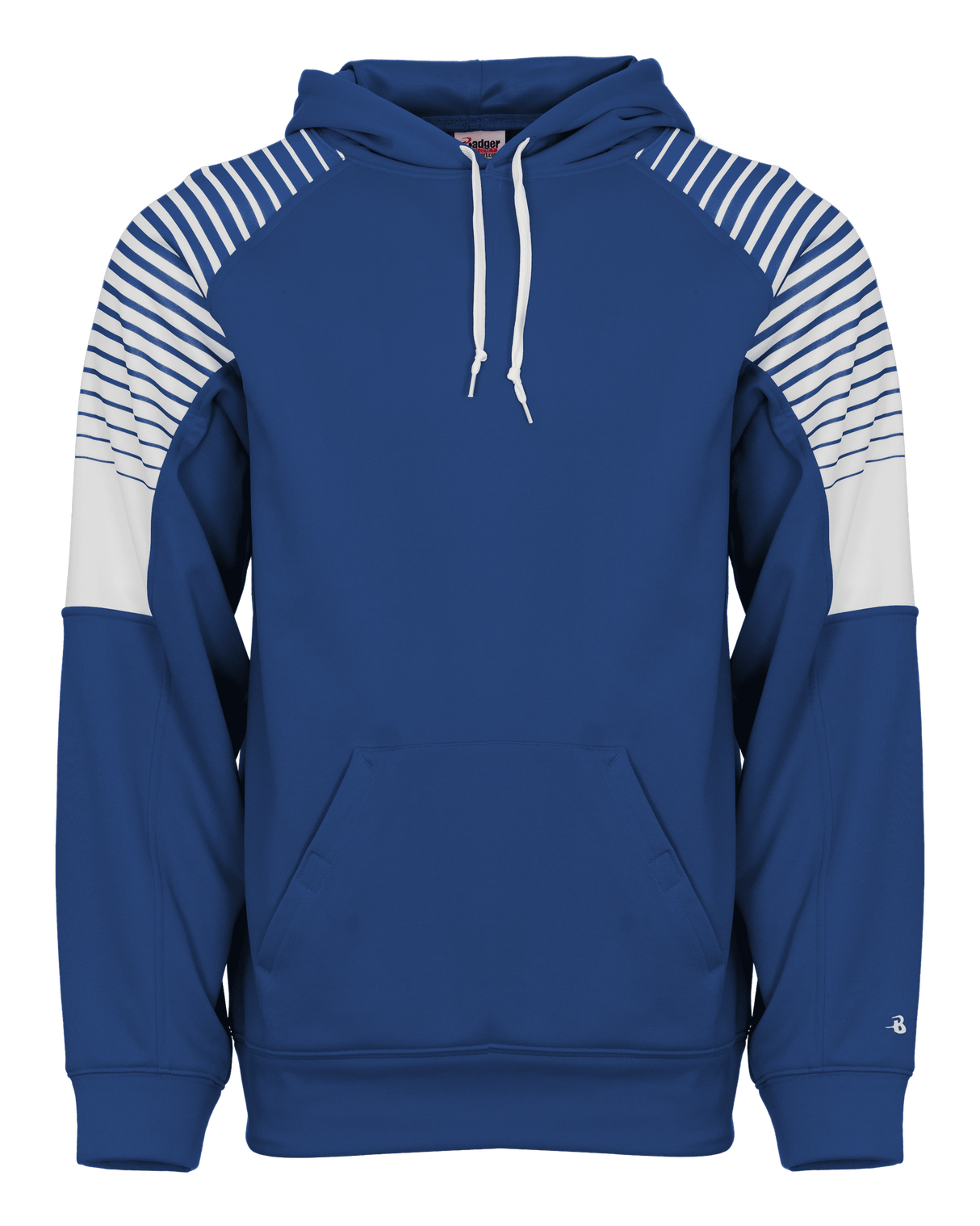 Badger Men's Lineup Fleece Hoodie Badger