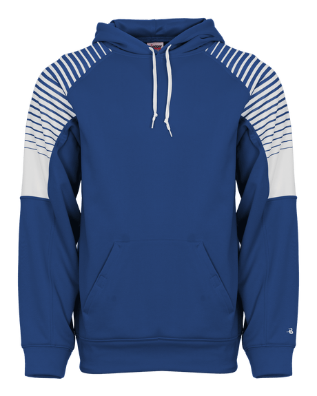 Badger Men's Lineup Fleece Hoodie Badger