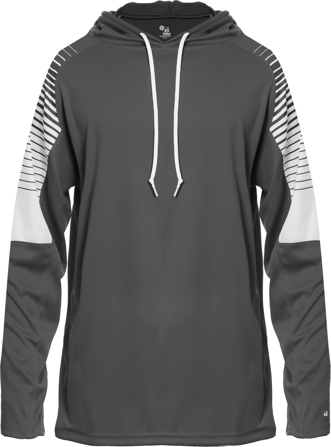 Badger Men's Lineup Hooded Tee Badger