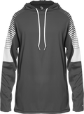 Badger Men's Lineup Hooded Tee Badger