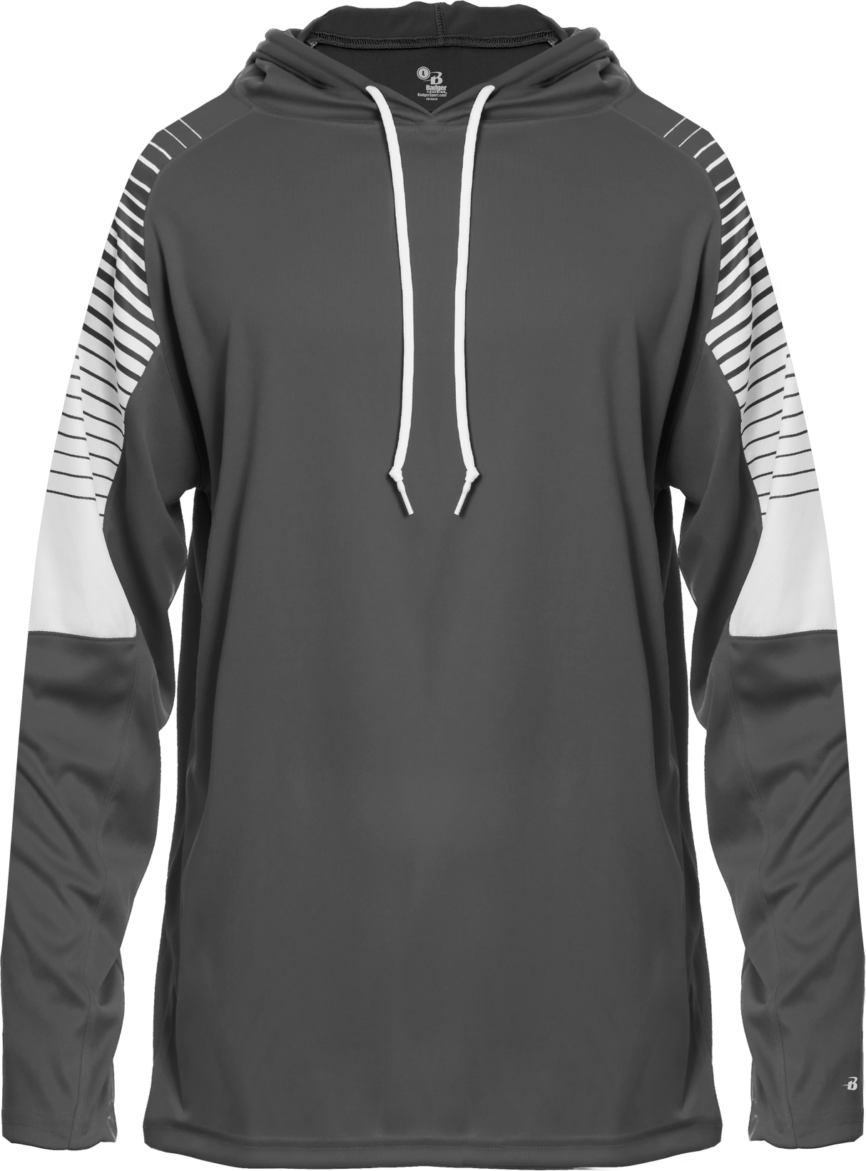 Badger Men's Lineup Hooded Tee Badger