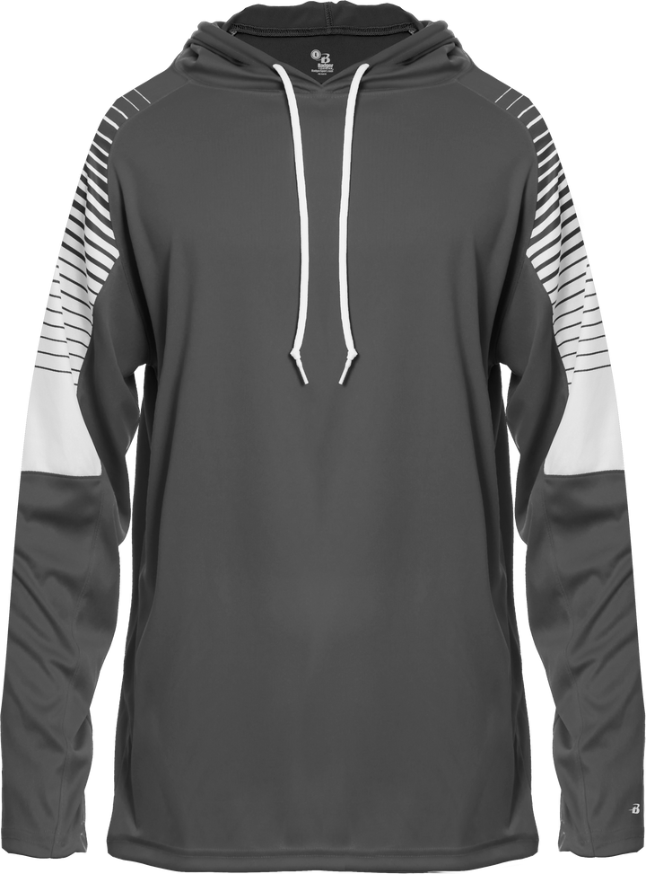 Badger Men's Lineup Hooded Tee Badger