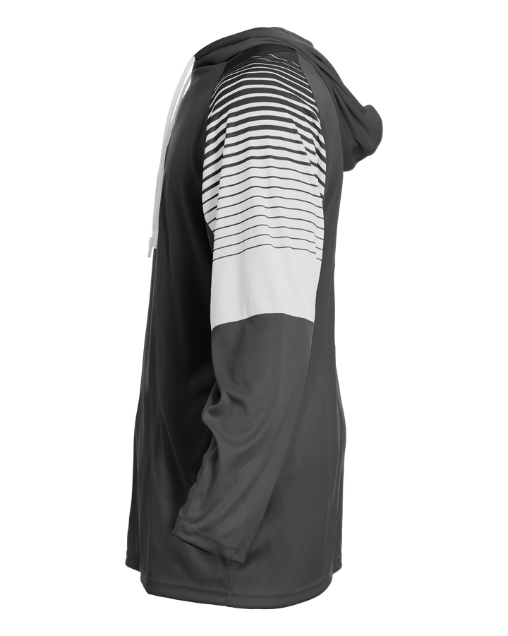 Badger Men's Lineup Hooded Tee Badger