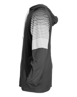 Badger Men's Lineup Hooded Tee Badger